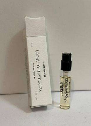 ❤️ chambre52 tobacco memories, пробник, оригинал