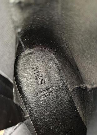 M&s шкіряні черевики челсі 8