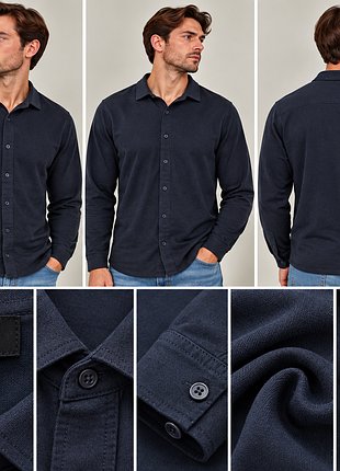 Мужская трикотажная рубашка man / boohoo man/l
