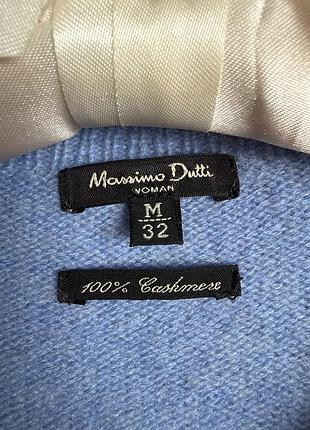 Свитер оверсайз кашемир massimo dutti 4