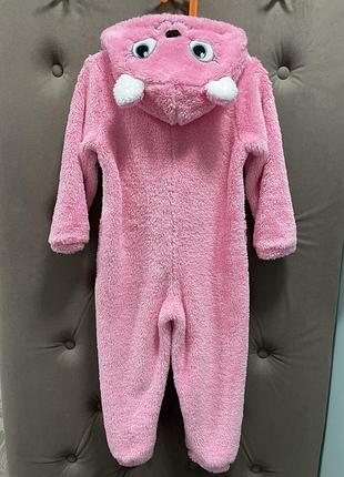 Теплий комбінезон піжама на дівчинку 104-110 сантиметрів sasha