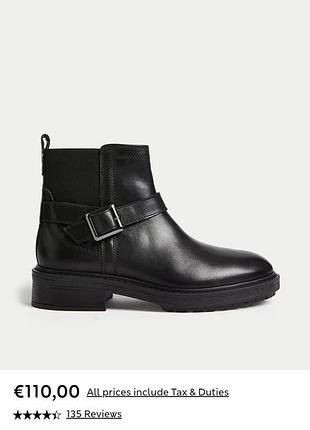 M&amp;s кожаные ботинки челси