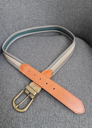 Кожаный ремень massimo dutti 3