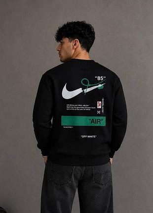 Чоловічий стильний повсякденний світшот nike "air" premium 🍂