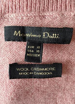 Свитер гольф кашемир шерсть лана massimo dutti 5