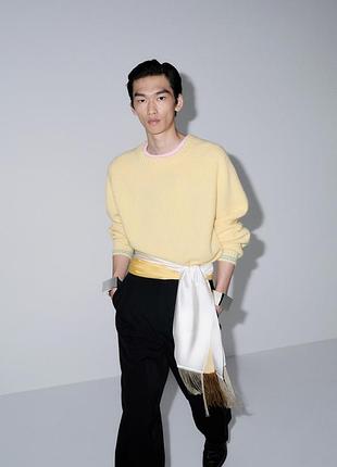 Жовтий светр жіночий кашемір zara new
