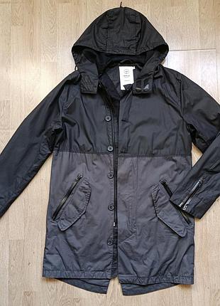 Парка emilio denim (швеция, 100% хлопок), s