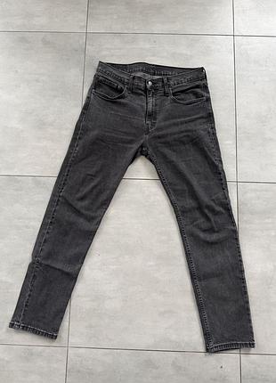 Джинси чоловічі levis 502 сірі