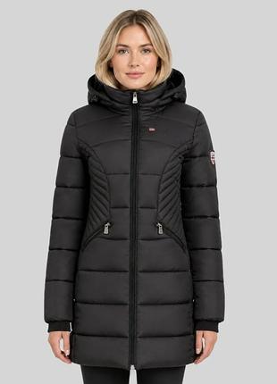 Geographical norway женская зимняя куртка.размер xxl(m-l)