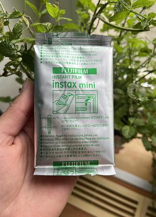 Картридж з фотопапіром для instax mini 10 кадрів