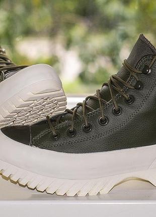 Кросівки високі, кеди converse chuck taylor all star waterproof lugged winter 2.0 41 р. оригінал