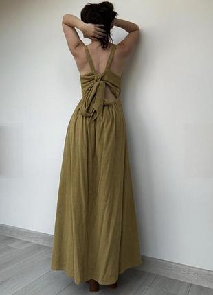 Котонове з вишивкою плаття 👗  сарафан великого розміру