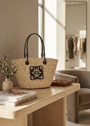 Сумка рафія loewe 49*27 2