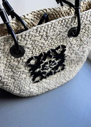 Сумка рафія loewe 49*27 5