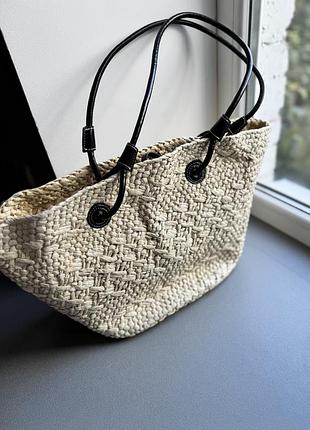 Сумка рафія loewe 49*27 9