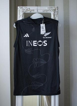 Мужская майка adidas ineos all blacks оригинал new !