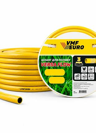Шланг для поливу 25м 3/4 vmf versa flow (25bar, 3 шари) жовтий