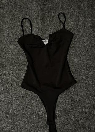 Боді жіноче rita ora x primark black v-detail cami strap