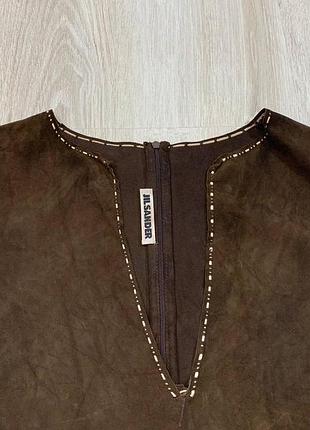 Жіноче шкіряне плаття jil sander 2