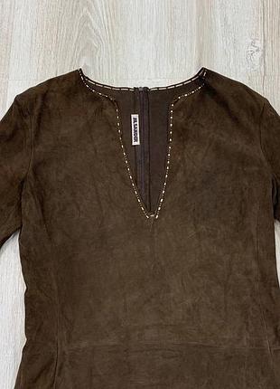 Жіноче шкіряне плаття jil sander 3