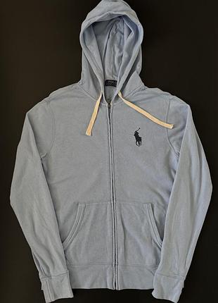 Чоловіча зіп худі polo ralph lauren (bid logo) (s) мужское зип худи