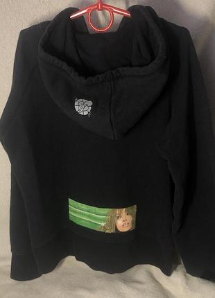 Худі жіноче continental clothing y2k britney spears чорне на блискавці