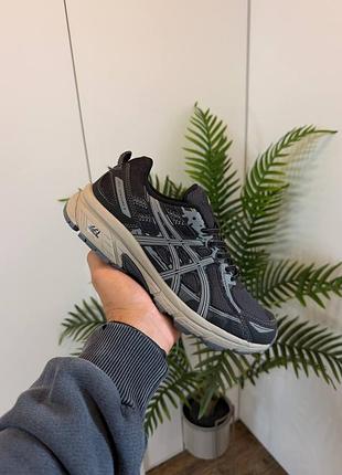 Кросівки чоловічі asics gel-venture 6 black khaki