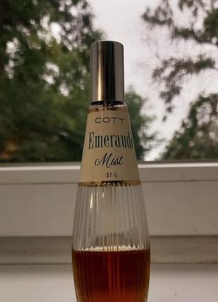 ​вінтажні парфуми coty emeraude mist (сша/франція), 1960–70 рр. — колекційна рідкість!