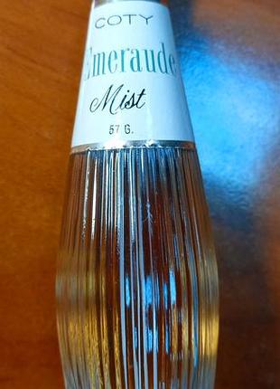 Винтажный парфюм coty emeraude mist (сша/фрация), 1960–70 гг. — коллекционная текучесть!
