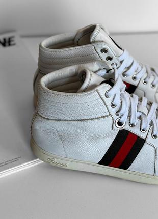 Кроссовки leather shoes gucci 2