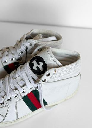 Кроссовки leather shoes gucci 7
