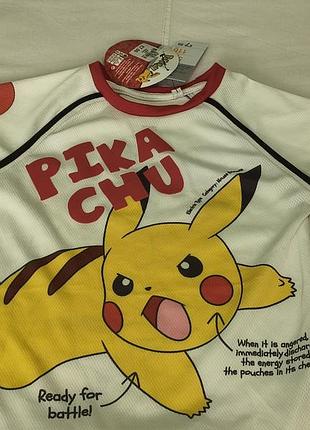 Pokemon pikachu primark - новая детская футболка покемон пикачу - 5-6 лет, рост -116 см
