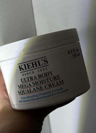 Крем для тіла kiehl's ultra body mega moisture squalane cream 250ml