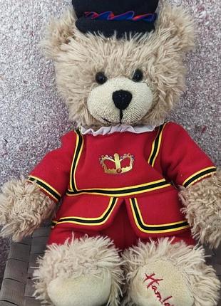 Оригинальный коллекционный мишка Jamleys london (бифитер / beefeater)22см