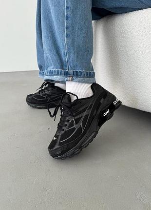 😍 женские кроссовки nike supreme shox ride 2 black