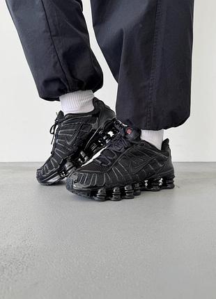 Чоловічі кросівки nike shox tl triple black