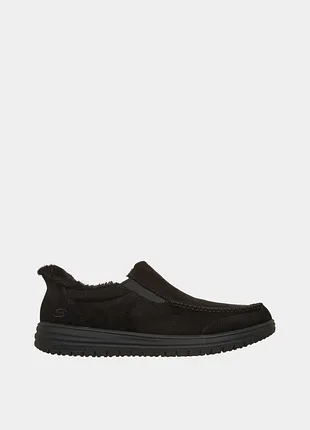 Чоловічі мокасини skechers/оригінальні повсякденні чоловічі сліпони скечерс