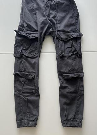 Джинси чоловічі zara cargo сірі