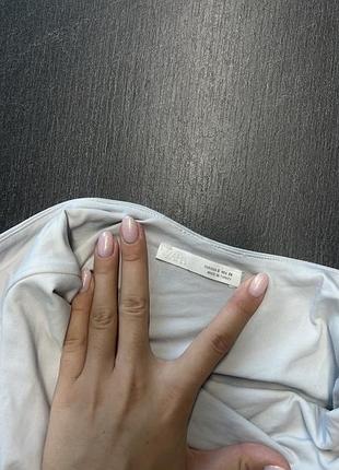 Боді жіноче zara біле розмір s 3