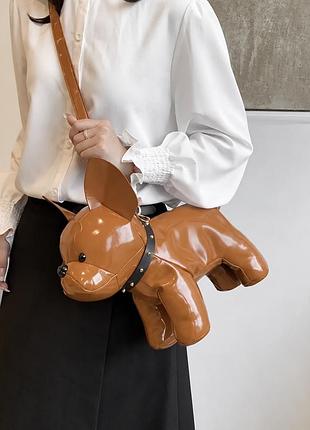 Сумка у формі собачки, карамельна 🐶 6