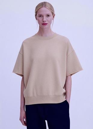 Світшот з коротким рукавом шведського преміум-бренду filippa k