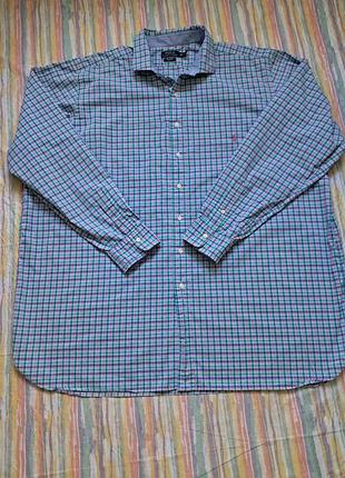 Polo ralph lauren чоловіча котонова сорочка.розмір по бірці 3xl(йде на 6xl)
