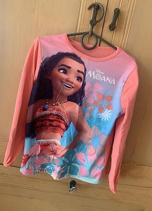 Кофта для дівчинки disney моана, рожева, блакитна