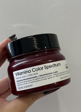 Маска l'oréal professionnel vitamino color spectrum professional mask 250 мл