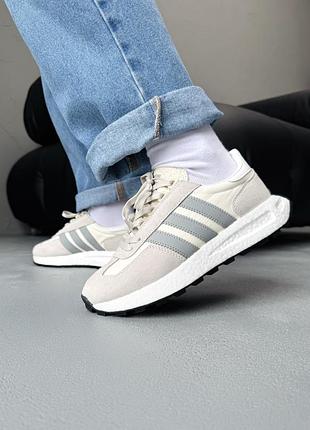 Кроссовки женские adidas retropy e5 white/grey