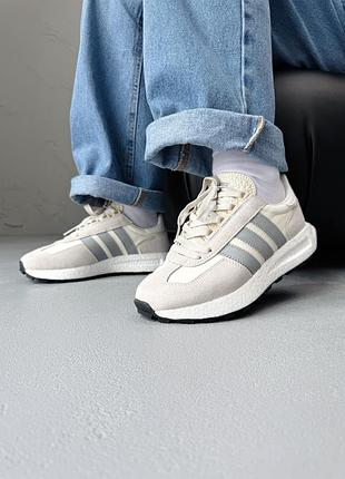 Кросівки жіночі adidas retropy e5 white/grey 5