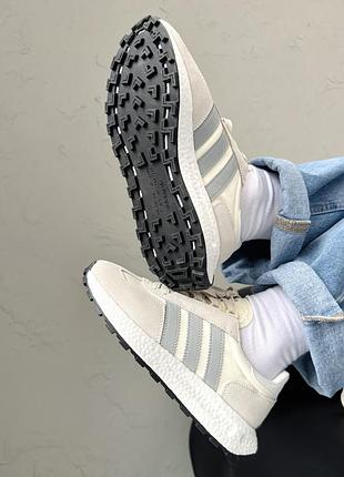 Кросівки жіночі adidas retropy e5 white/grey 8