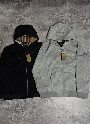 Зіп-худі burberry | зіп-худі барбері | зіп-худі барбері сіре | зіп-худі барбері чорне