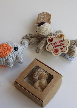 Оригинальный вязанный брелок boofle, 2011 г. новый