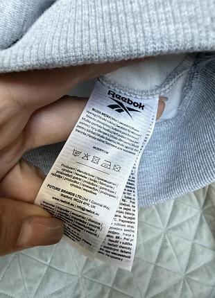 Світшот чоловічий reebok сірий 8